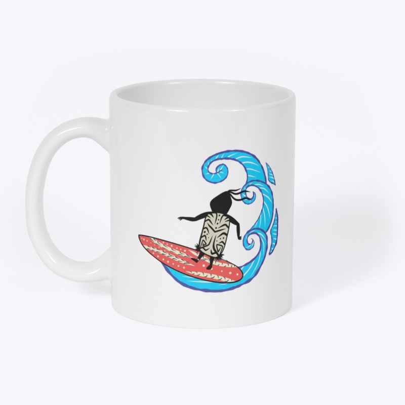 Surfing Big Waves in the Ocean