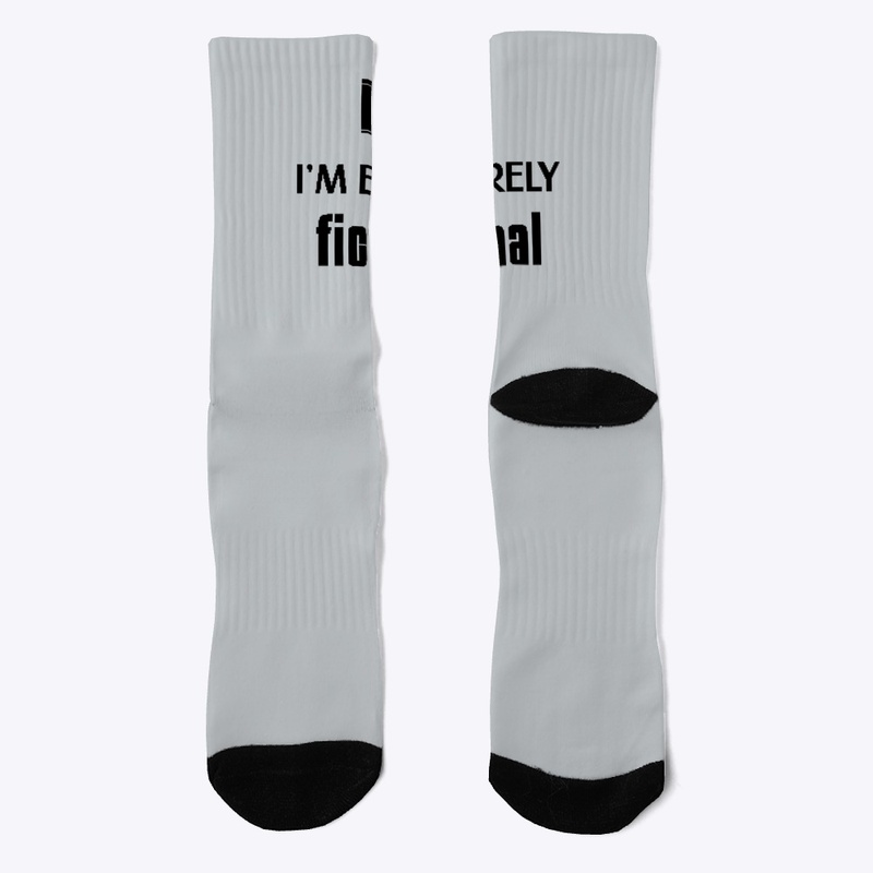 I'm Entirely Fictional - black