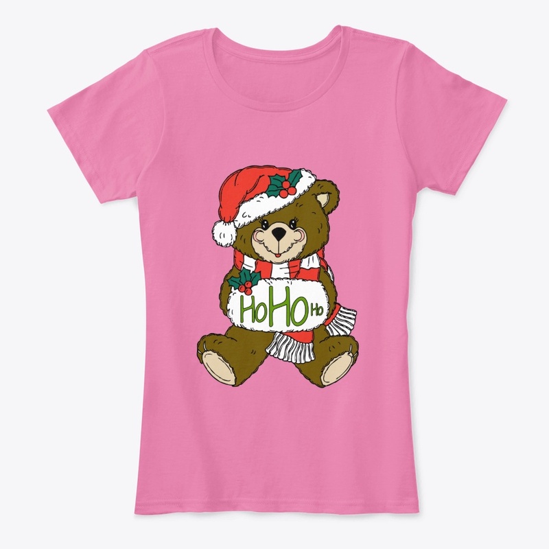 CHRISTMAS SANTA - CHUBBY BEAR - HOHOHO