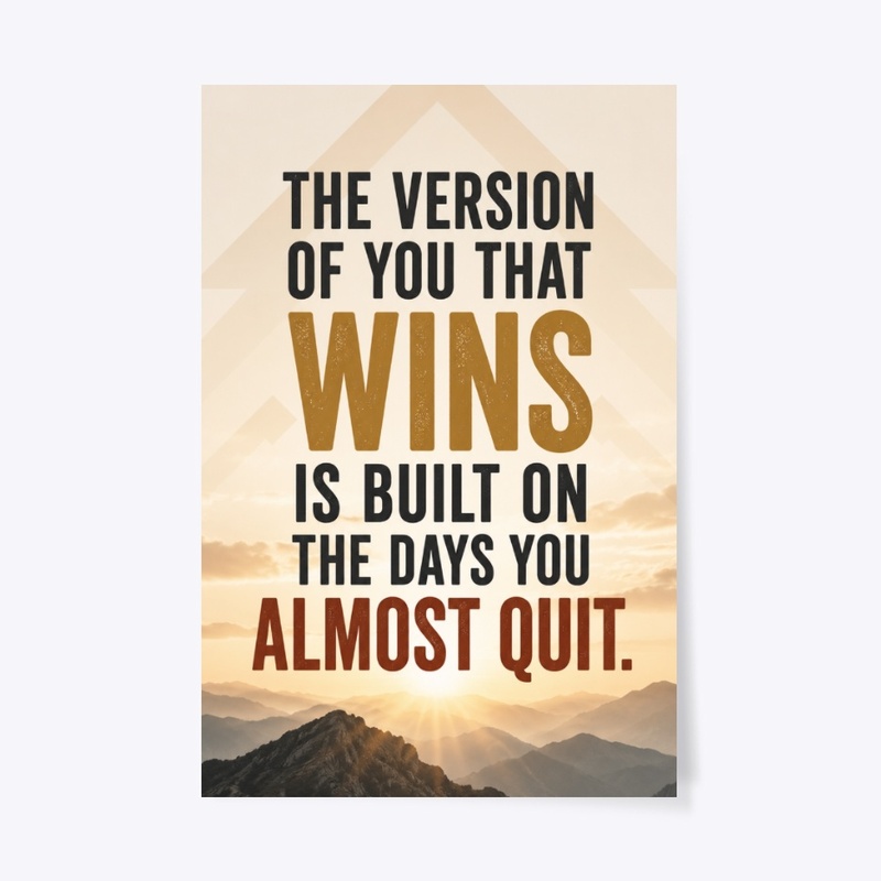 The Version That Wins Print