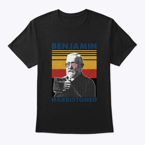 Benjamin Harristoned Uk8kf Black T-Shirt Front