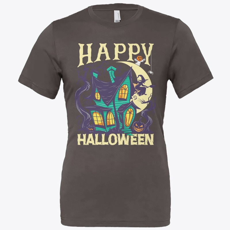 Haunted House Happy Halloween Shirt