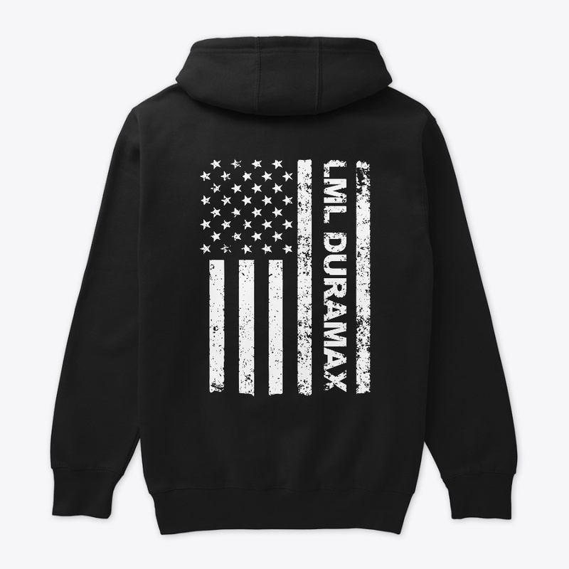 LML Duramax Diesel Truck American Flag