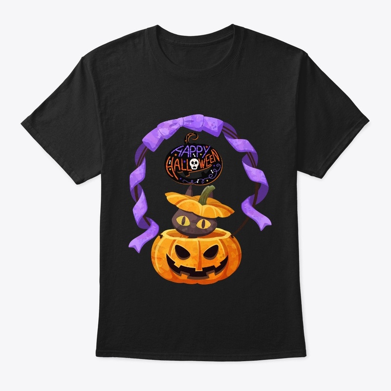 Happy Halloween With Pumpkin
