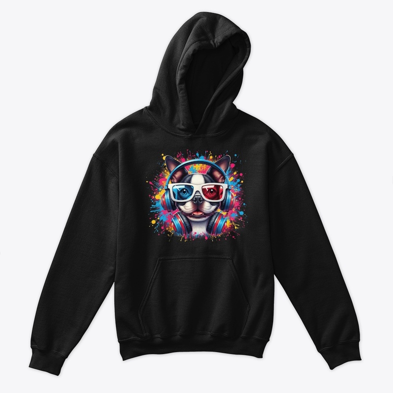 3D Boston Terrier