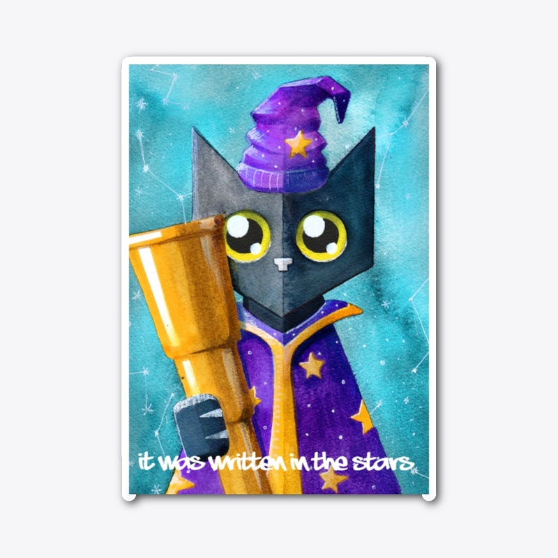 Black cat-astrologer