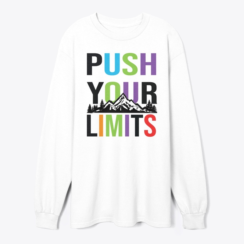 Push Your Limits Best Typo.T-shirt
