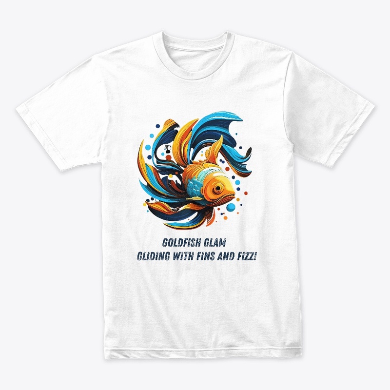 Fins and Fizz: Goldfish Glamour