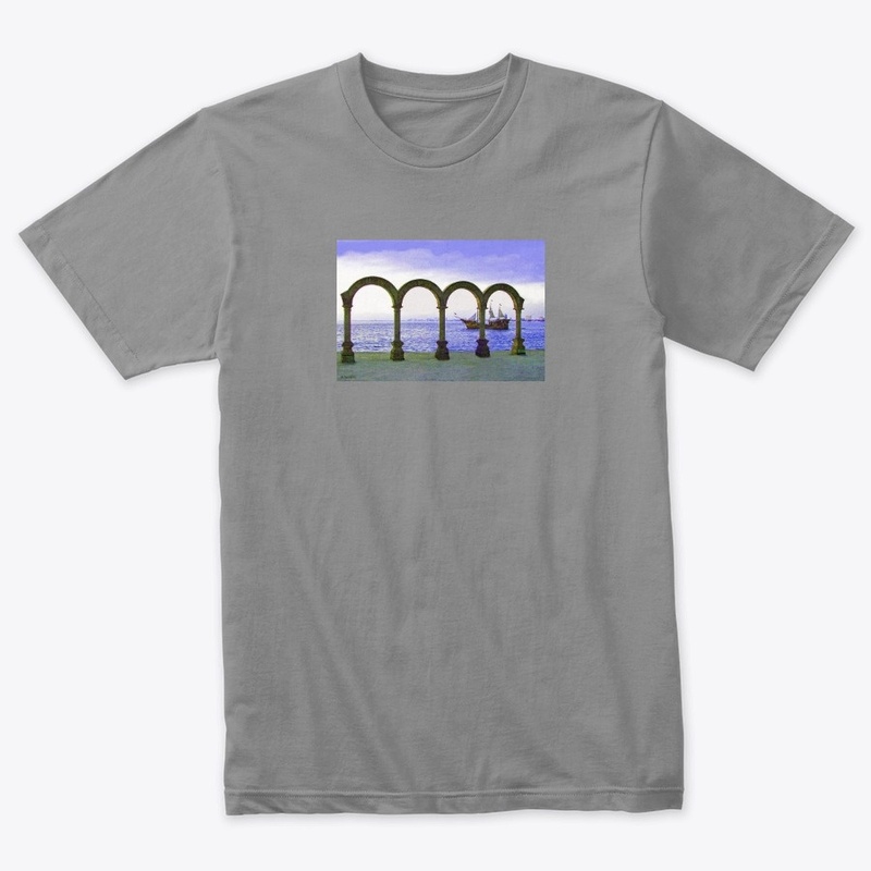 Malecon Arches  Miragalante t-shirts