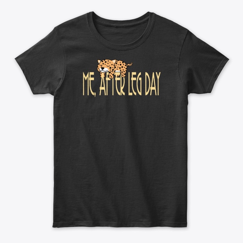 GYM Leopard @DeepPulseBass T-shirt