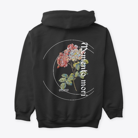 Memento Mori Black T-Shirt Back