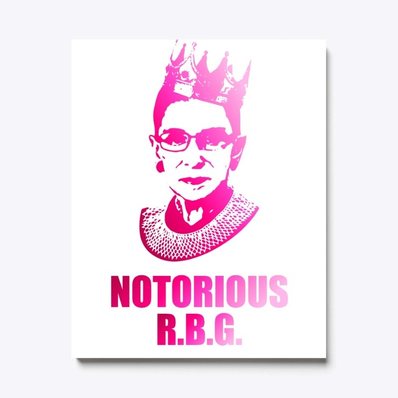 Notorious RBG in Pink