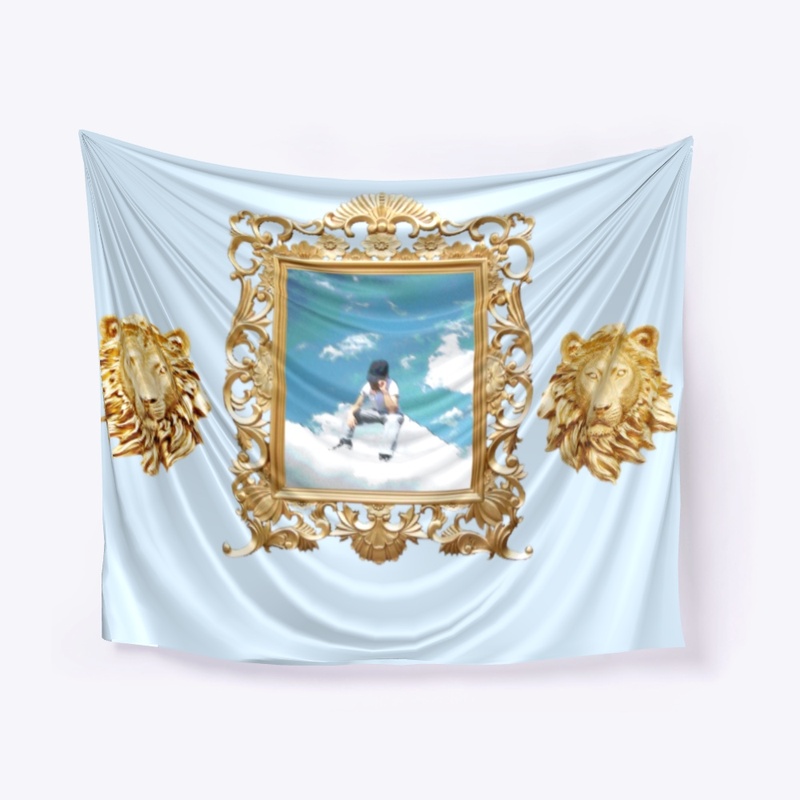 Head in the clouds tapestry 
