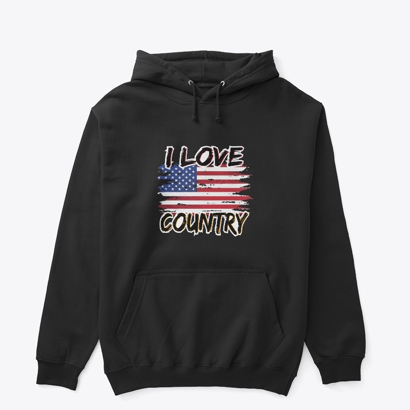 I Love Us Country T-shirt And Hoodie 