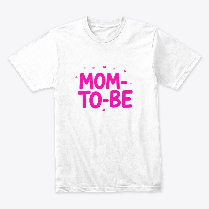 MOM TO BE Confetti Maternity Tee