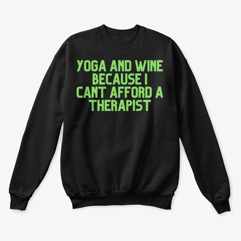 Yoga and wine 