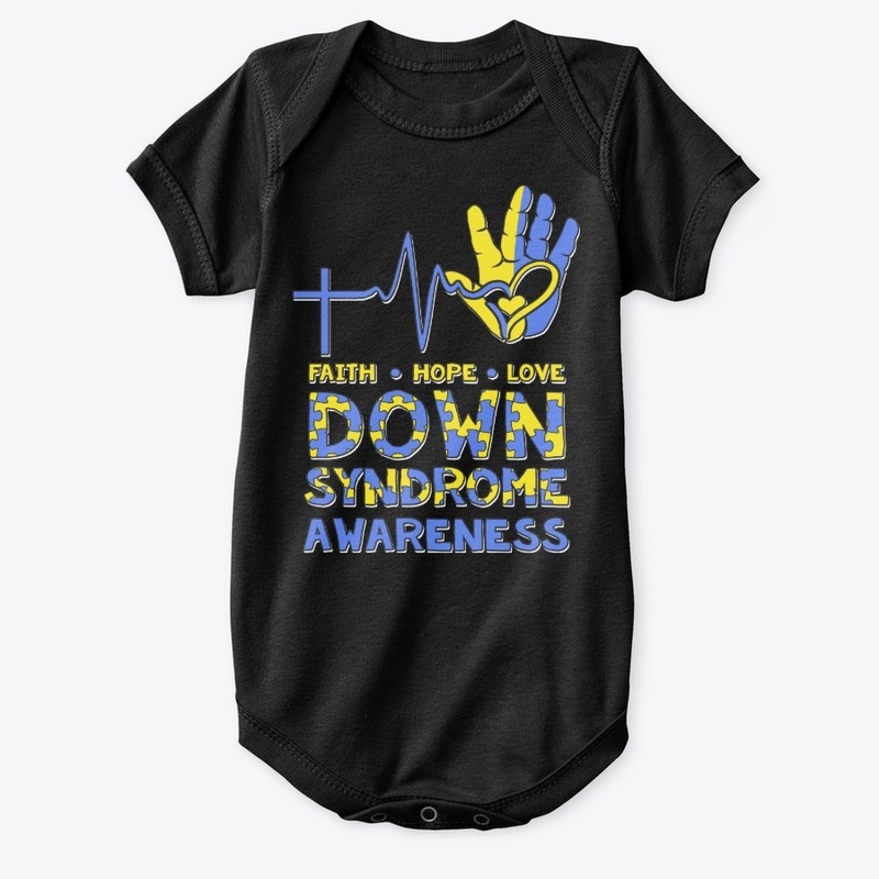 Down Syndrome Awareness Gift, Faith Hope