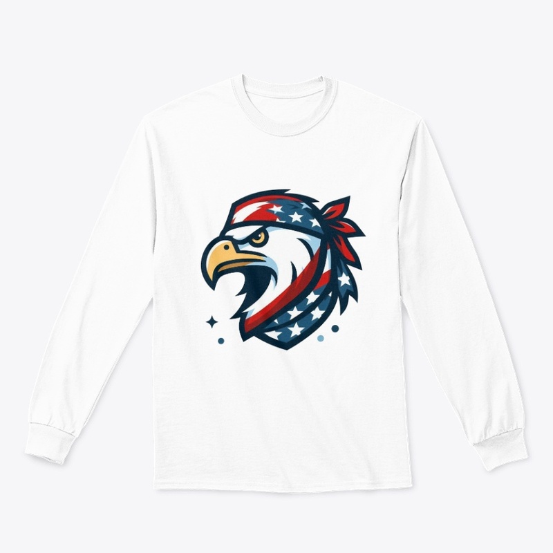2025 Eagle Bandana July 4th Tee
