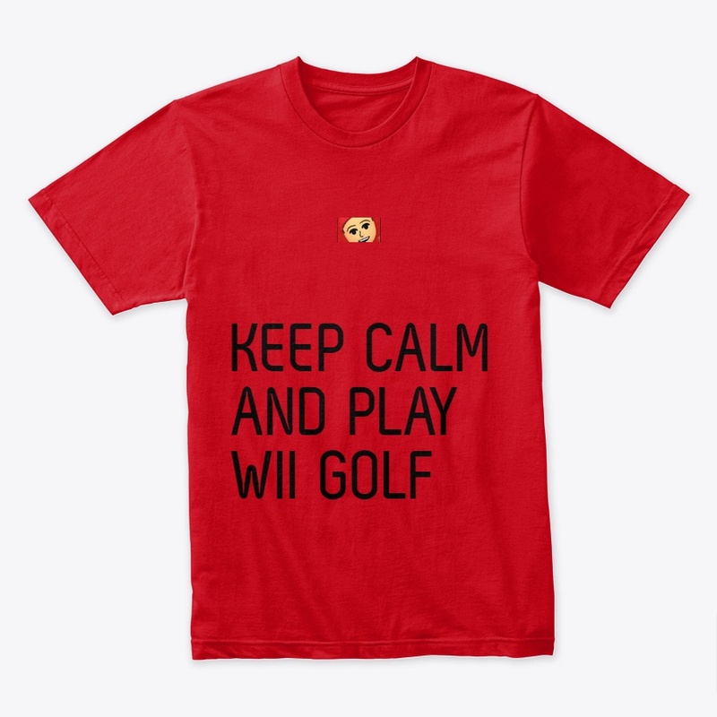Keep calm and play wii golf T Shirt