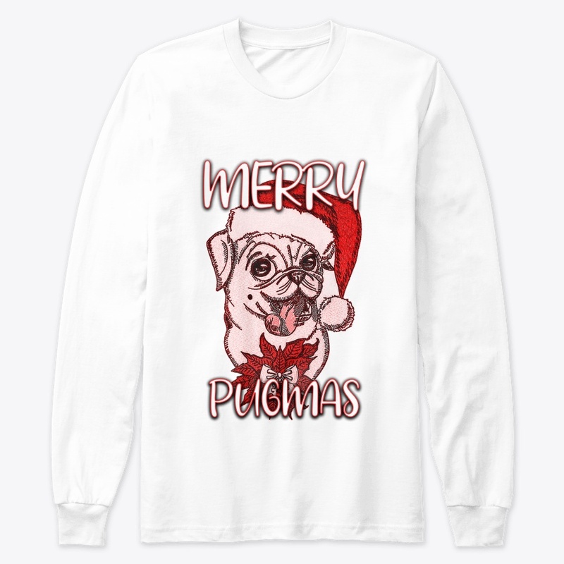 Merry Pugmas | Christmas | dog | pug