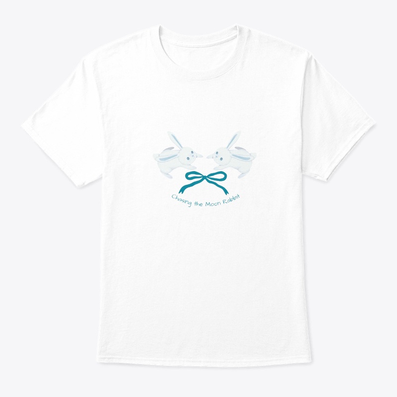 adorable rabbit-and-bow design 