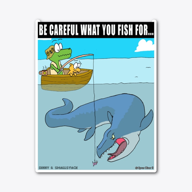 Be Careful What You Fish For Mosasaurus