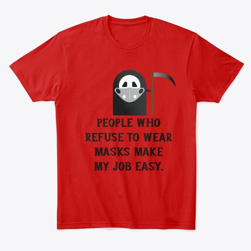 Satirical Grim Reaper Design