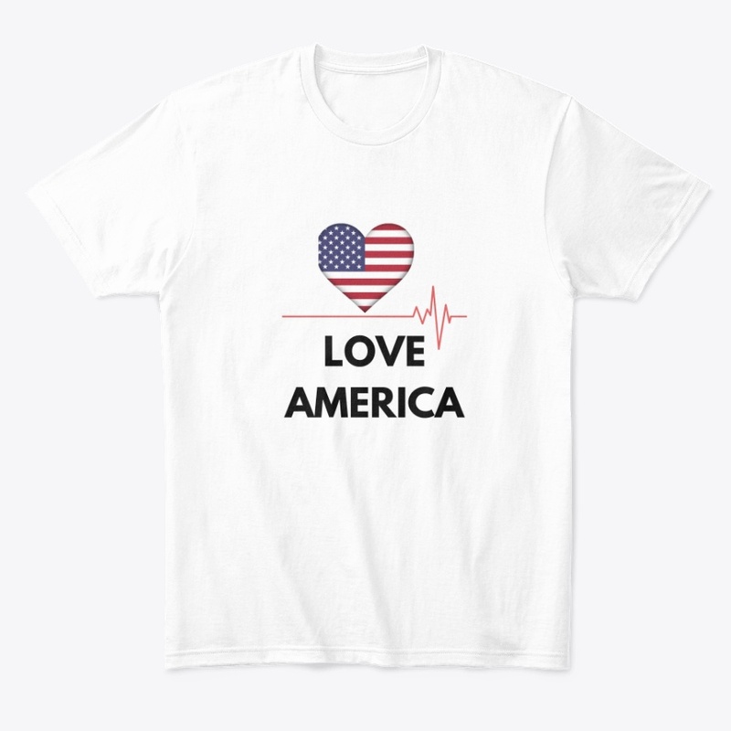 Love America Tee - Independence day Tee!