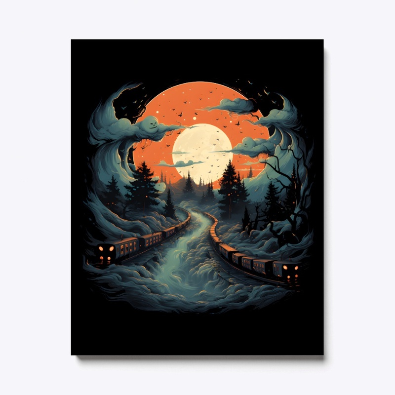 Halloween Train Design