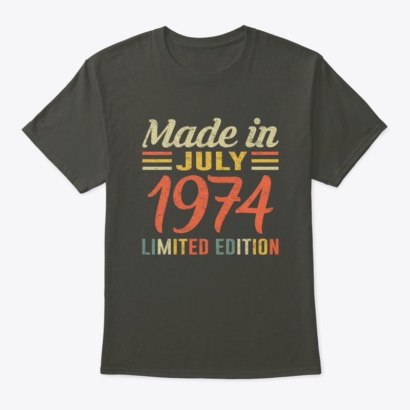 July 1974 T-shirt Born In 1974 