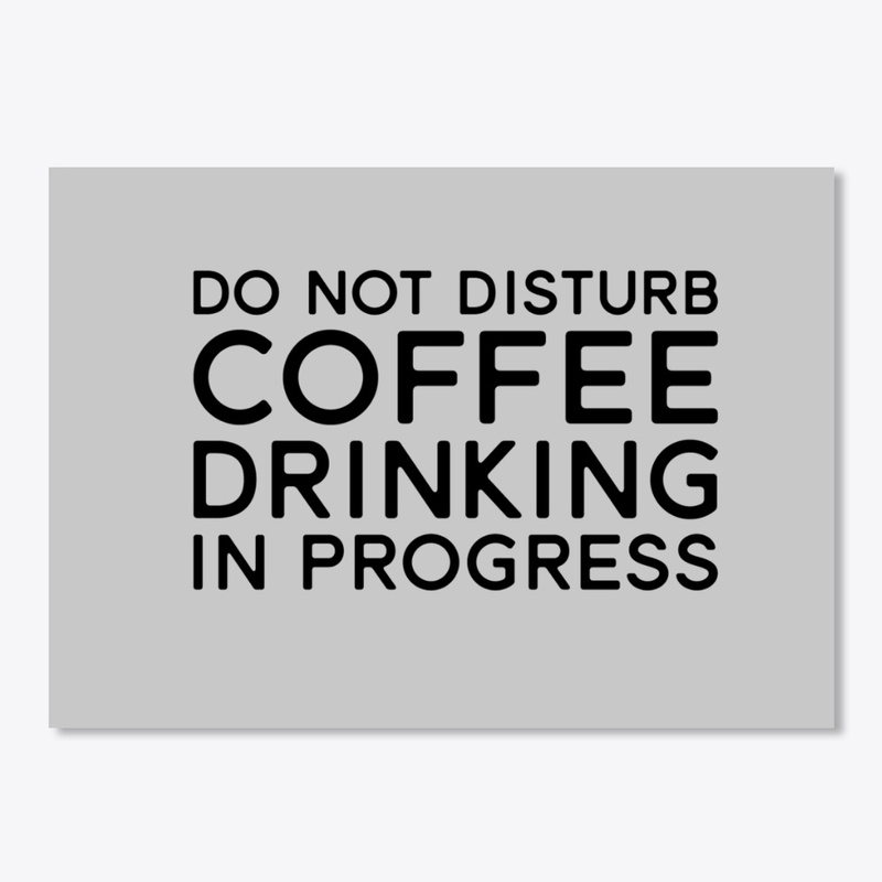 Coffee Drinking In Progress