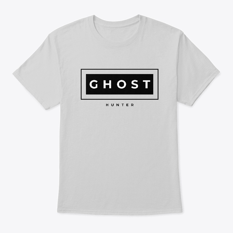 Ghost hunter Block styl black leters 