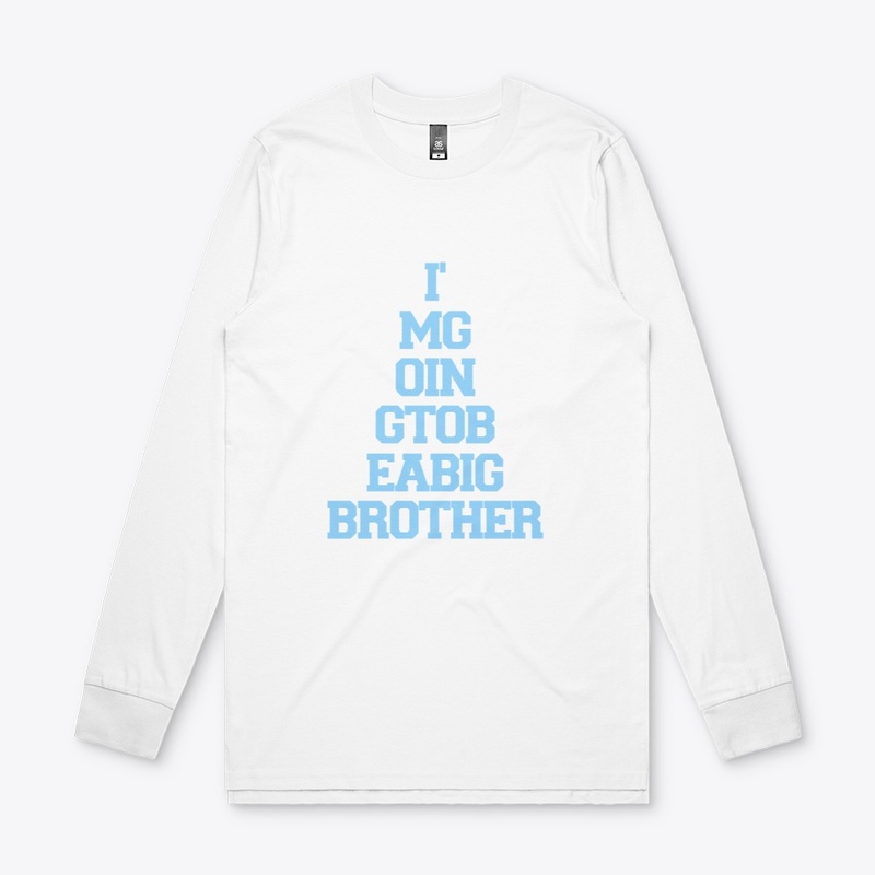 I'm Going To Be A Big Brother Design 1