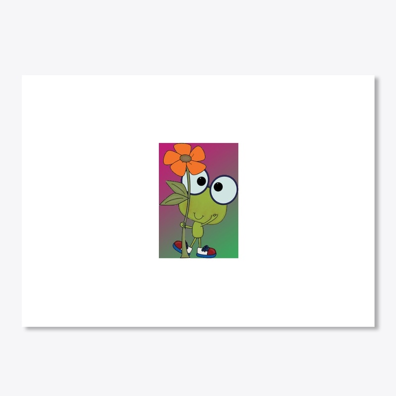  frog prints on asseccrioes & t-shirts