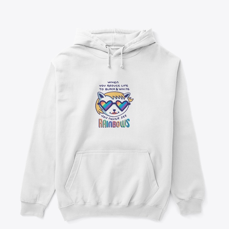 Rainbow Stylish Men's Hoodie 