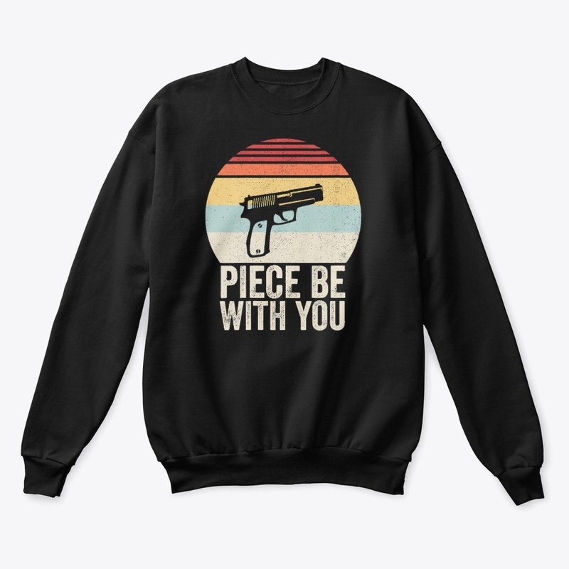 Vintage Gun Piece Be With You T-Shirt