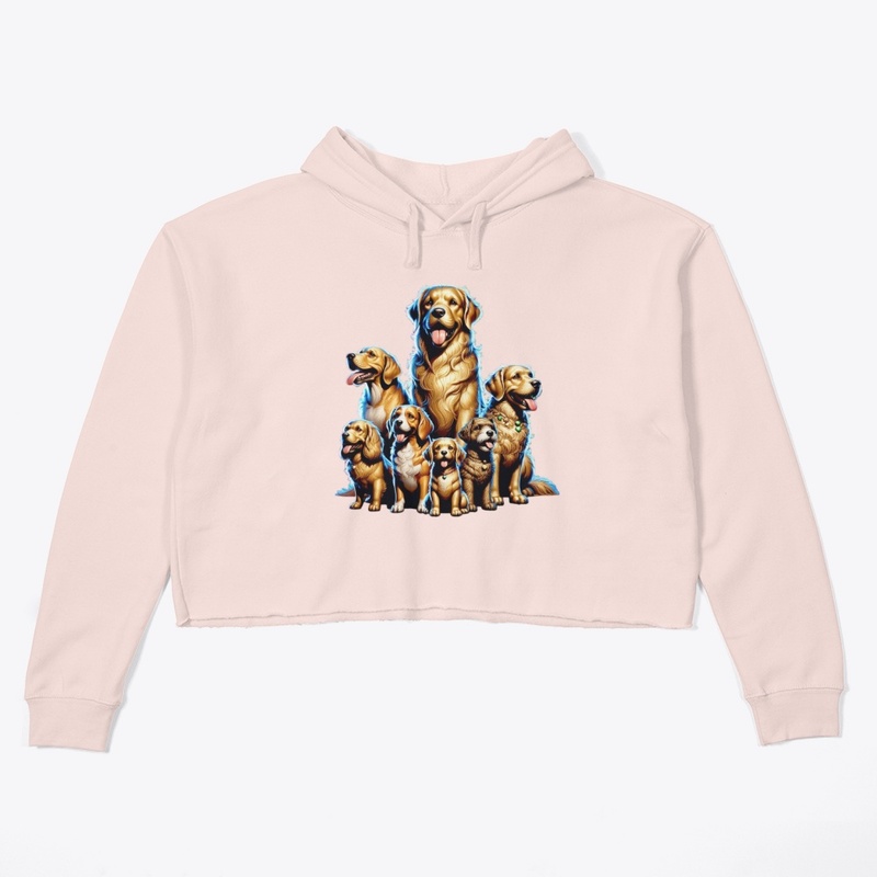 Golden Retriever Neon Pack Dog Lover Tee