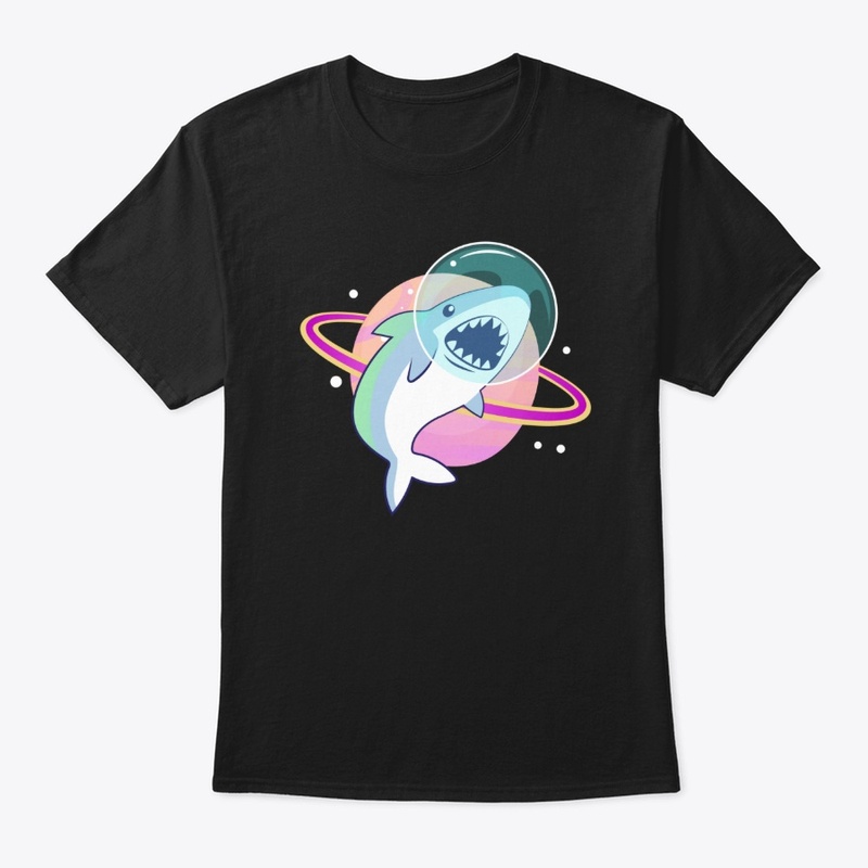 Cute Space Shark Adventure