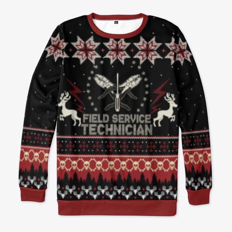 Ugly Field Service Technician Sweater