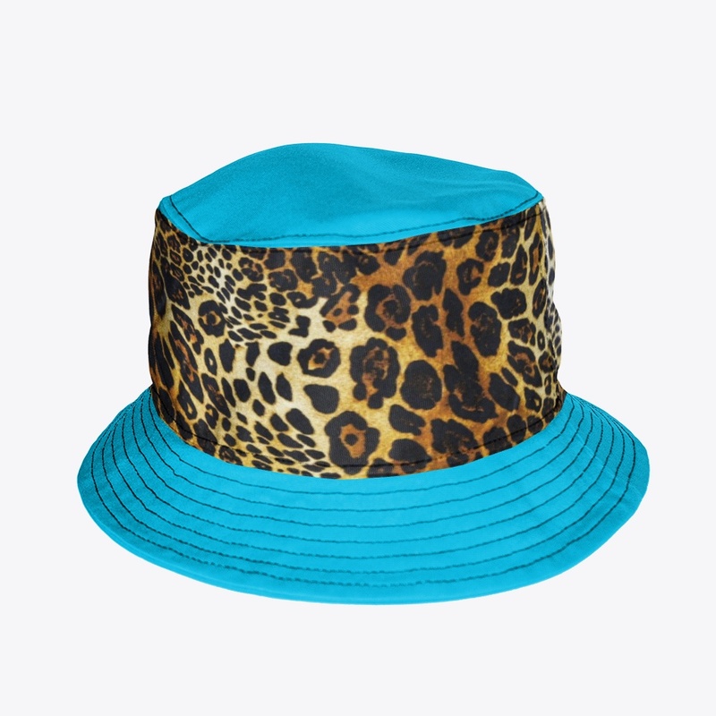 Wild Side Animal Print Bucket Hat
