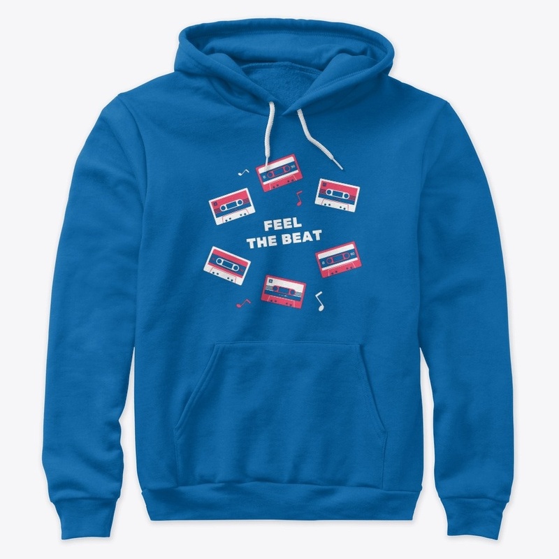 Feel The Beat Premium Pullover Hoodie