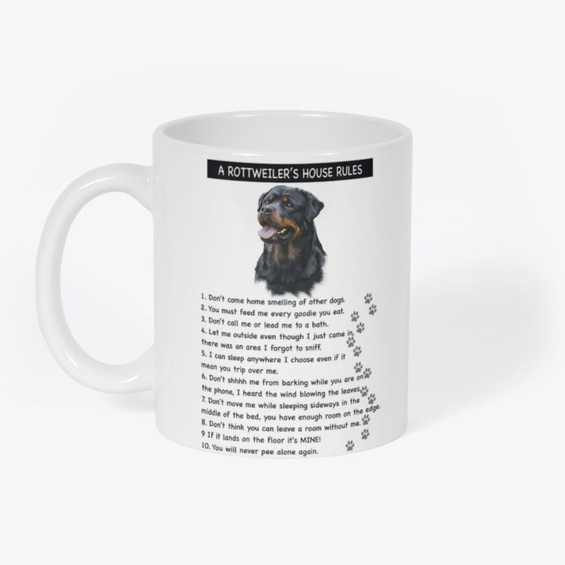 A Rottweiler's House Rules