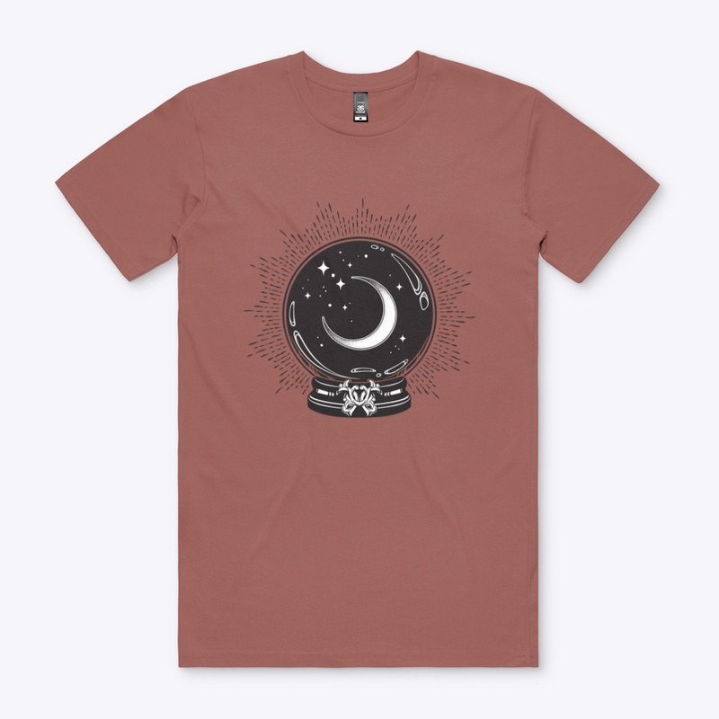 Crescent Moon Crystal Ball