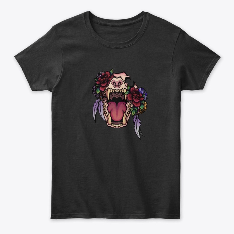 Rose skull