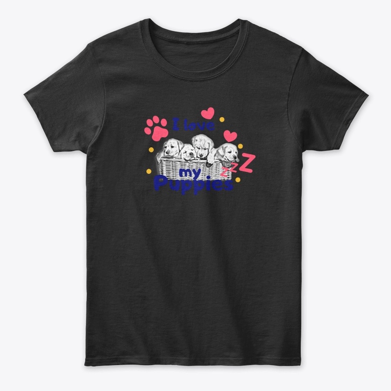I Love my Puppies - Design