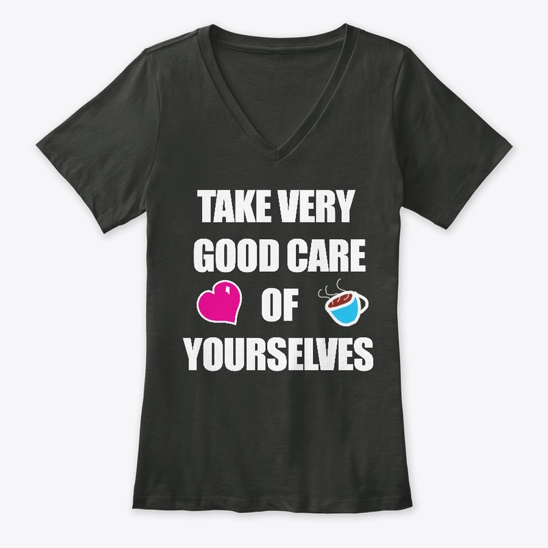 TAKE CARE (WHITE TEXT)