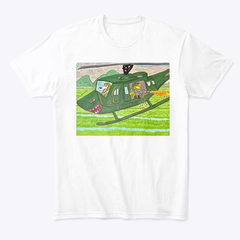 Nam!! White Camiseta Front
