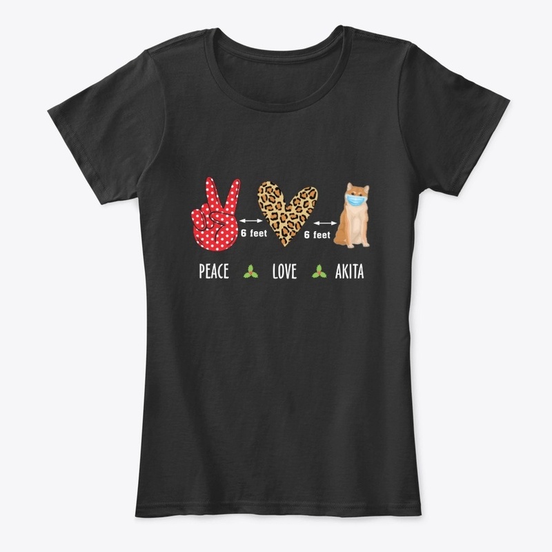 Peace Love Akita shirt