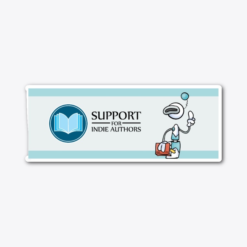 Support Indie Authors Sticker Time!