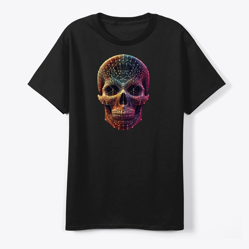 Digital Skull Neon